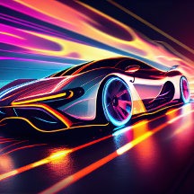 Sportauto 2 Jigzaag Puzzle