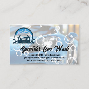 Sportauto Autowas Clean Detailing Visitekaartje