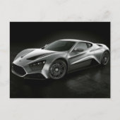 Sportauto Briefkaart (Voorkant)