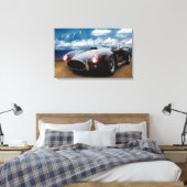 Sportauto Canvas Afdruk (Insitu (Slaapkamer))