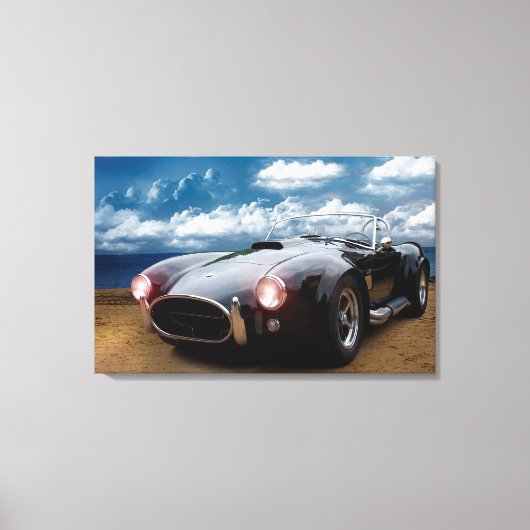 Sportauto Canvas Afdruk (Voorkant)