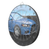 Sportauto Dartbord (Voorkant Rechts)
