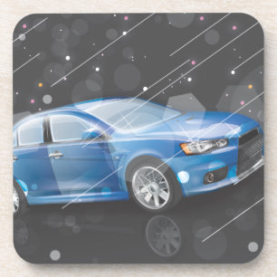 Sportauto Drankjes Onderzetter