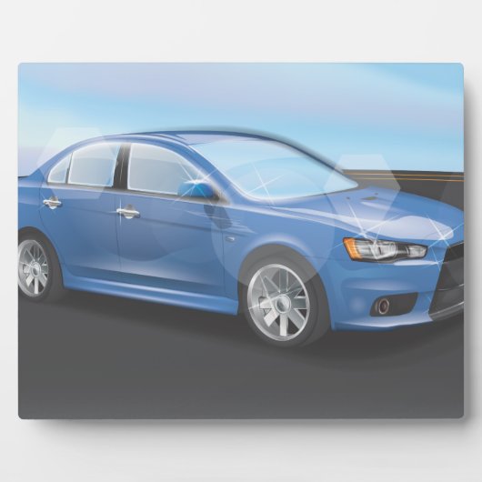 Sportauto Fotoplaat (Voorkant)