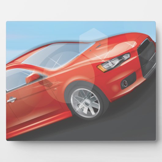 Sportauto Fotoplaat (Voorkant)