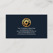 Sportauto koplampen Auto Detailing Visitekaartje (Achterkant)