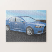 Sportauto Legpuzzel (Horizontaal)