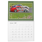 Sportauto met racecalender kalender (Jan 2027)