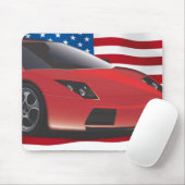 Sportauto Muismat (Met muis)