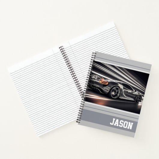 Sportauto Notitieboek (Binnen)