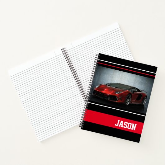 Sportauto Notitieboek (Binnen)