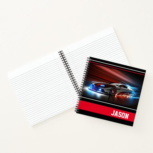 Sportauto Notitieboek (Binnen)