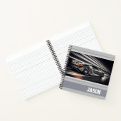 Sportauto Notitieboek (Binnen)