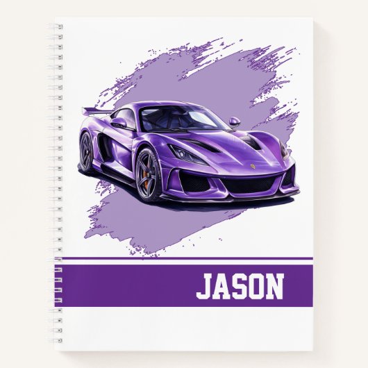 Sportauto Notitieboek (Voorkant)