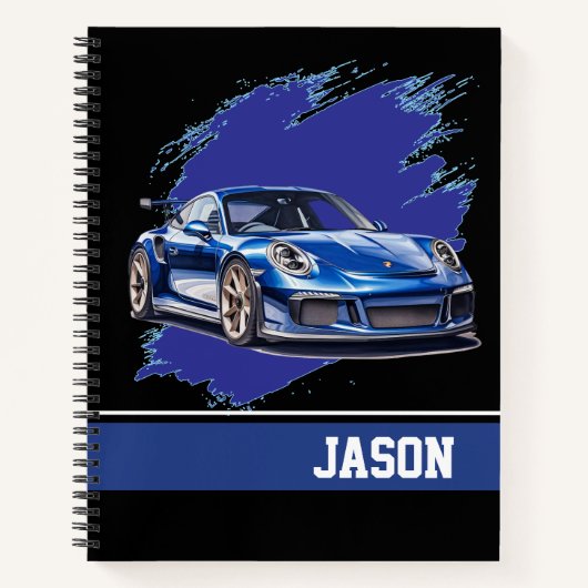 Sportauto Notitieboek (Voorkant)