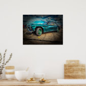 Sportauto Poster (Keuken)