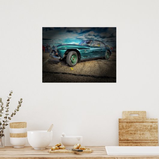 Sportauto Poster (Keuken)