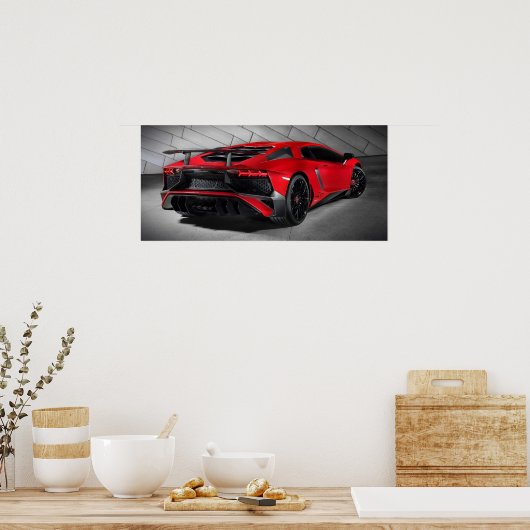 Sportauto Poster (Keuken)