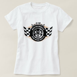 Sportauto Racing Hell op Wielen & Hoge Hakken #10 T-shirt