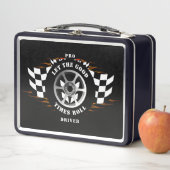 Sportauto Racing Wiel geruit Vlag Vlammen Pro (In situ)