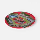 Sportauto-racisme Papieren Bordje (Gekanteld)