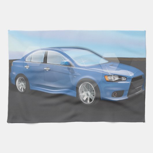Sportauto Theedoek (Horizontaal)