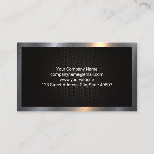 Sportauto | Wrenches Visitekaartje (Achterkant)