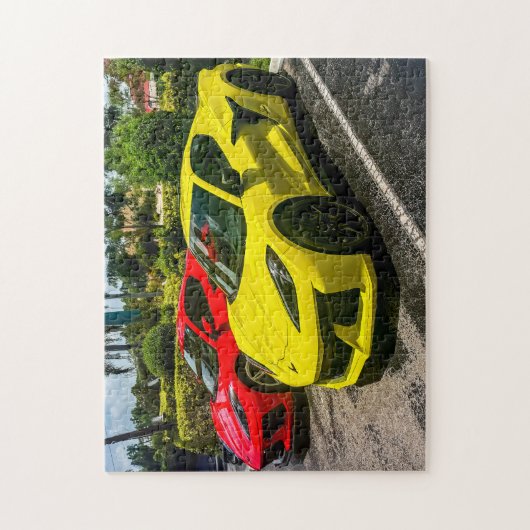Sportauto's Legpuzzel (Verticaal)