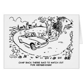 Sportauto's rijden op het platteland met hedgel