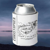 Sportauto's rijden op het platteland met hedgel blikjeskoeler