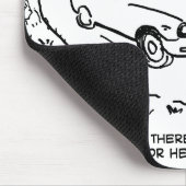 Sportauto's rijden op het platteland met hedgel muismat (Hoek)