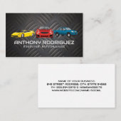 Sportauto's | Vrachtwagens | Auto Mechanic Service Visitekaartje (Voorkant / Achterkant)