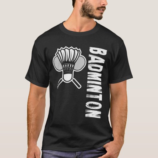 Sportbadminton T-shirt (Voorkant)