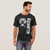 Sportbadminton T-shirt (Voorkant volledig)
