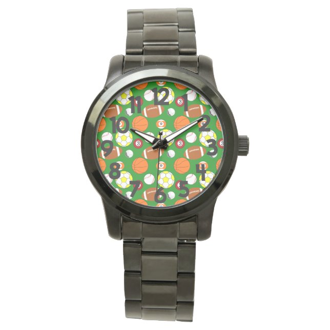 Sportbakken Horloge (Voorkant)