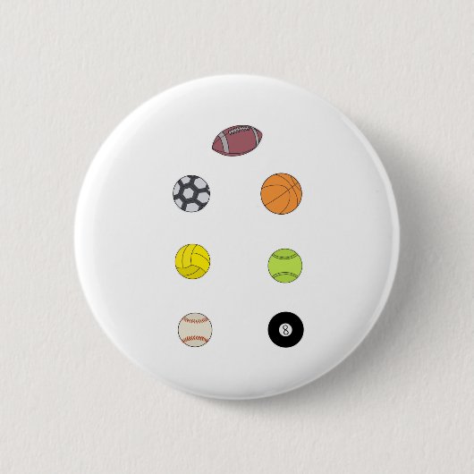 Sportbakken Ronde Button 5,7 Cm (Voorkant)