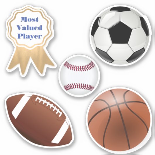 Sportbakken Sticker (Voorkant)