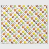 Sportbakken voor het ontwerpen van tappapier cadeaupapier (Vlak)