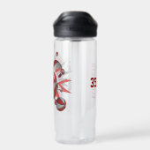 sportbakketbalken voor meisjes waterfles (Achterkant)