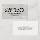 sportbal | Atletiek Visitekaartje (Voorkant / Achterkant)