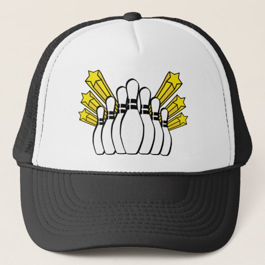Sportbal Bowling Coach Team Game Strike Trucker Pet (Voorkant)