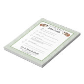 Sportbal School Note: Notitieblok (Linkerzijde)