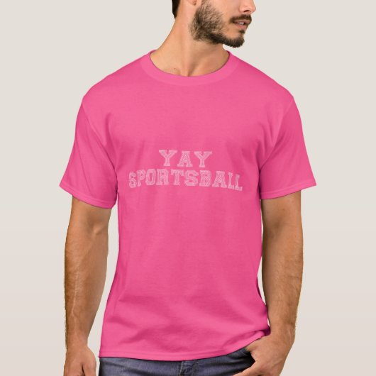 Sportbal T-shirt (Voorkant)