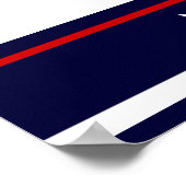 Sportbalk Mitzvah-inlogkaart - NY Poster (Hoek)