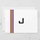 Sportbalk Mitzvah Invitation Redskins Football Kaart (Achterkant)