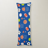 Sportbalken Thema Collectie Pillow Lichaamskussen (Achterkant (Verticaal))