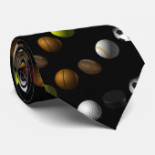 sportballen 1 stropdas (Opgerold)