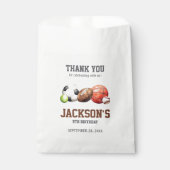 Sportballen Laten we een bal hebben Bedankzakje (Voorkant)