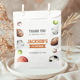 Sportballen Laten we een bal hebben Bedankzakje