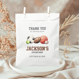 Sportballen Laten we een bal hebben Bedankzakje